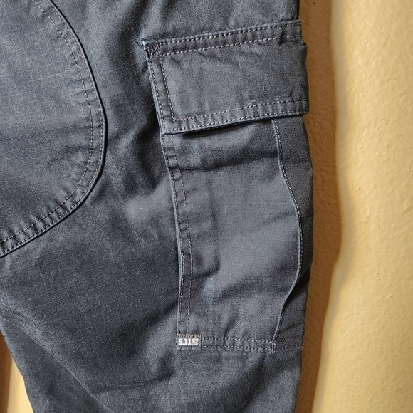 5.11 Tactical Womens TDU Dark Navy Cargo Ripstop Pants-Size 8 - Picture 8 of 11